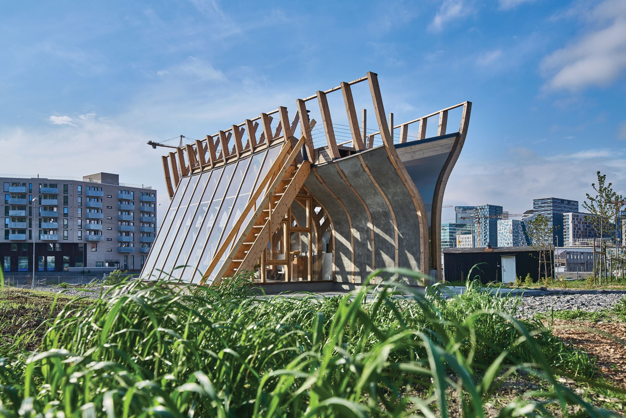 An Oslo Urban Farm Combines Food, Art, and Community