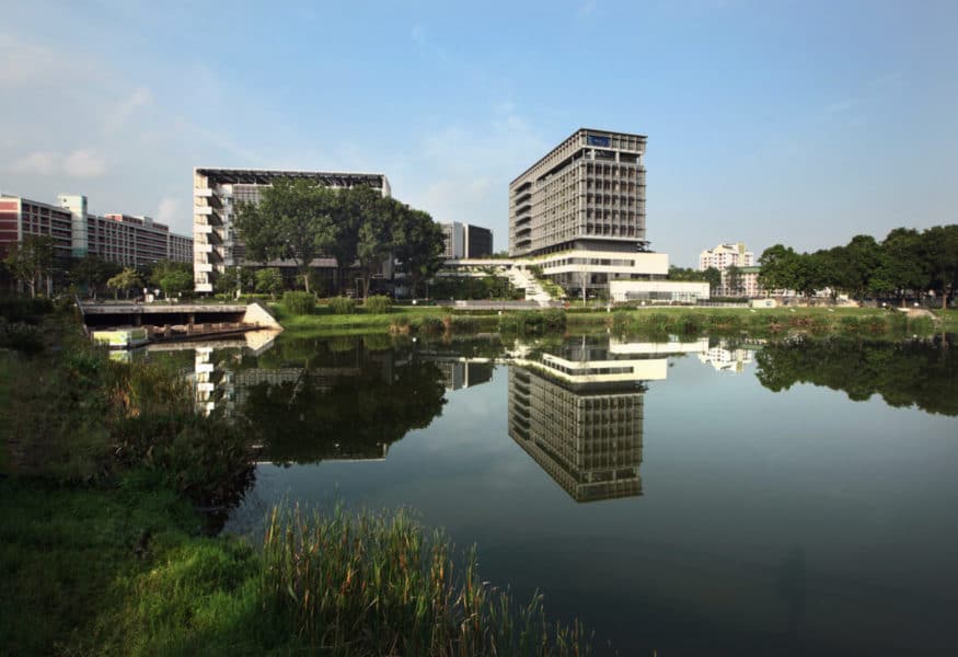 Stormwater Pond Singapore Hospital