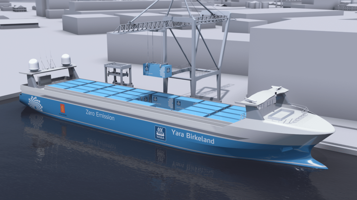 Zero Emission Feeder container ship
