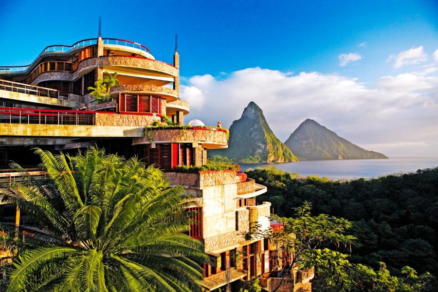 Jade Mountain Resort daytime