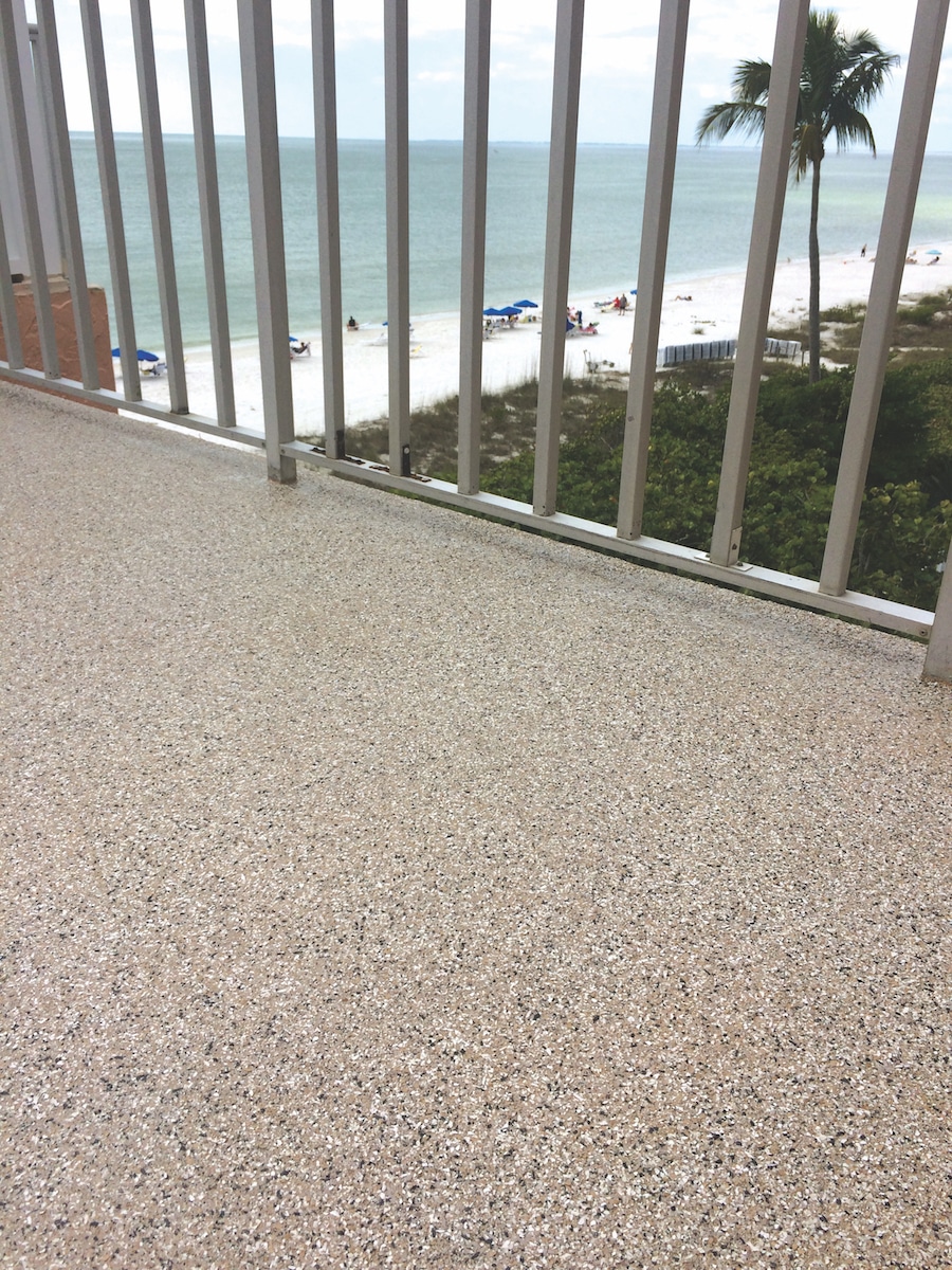 Polyurethane System traffic coating guide