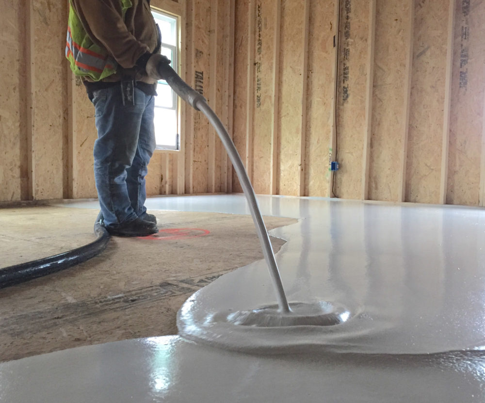 Meeting Fire and Sound Codes with Gypsum Concrete gb&d