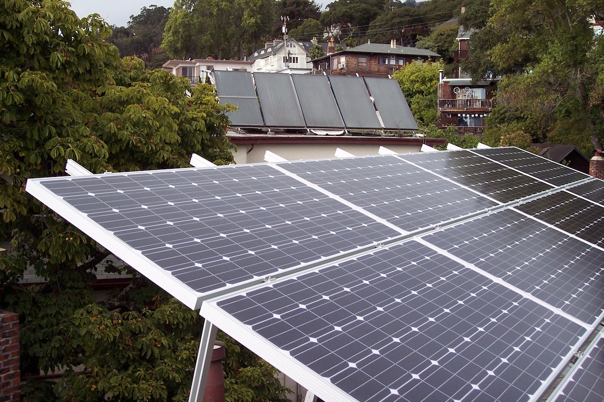 Solar California net zero design