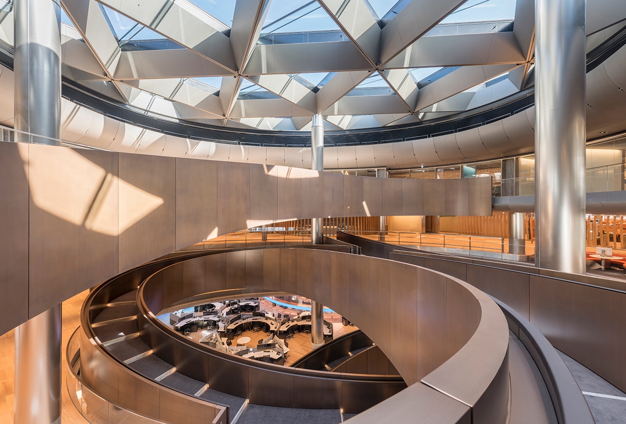 Bloomberg Has Some of the Most Beautiful—and Sustainable—Offices in the World