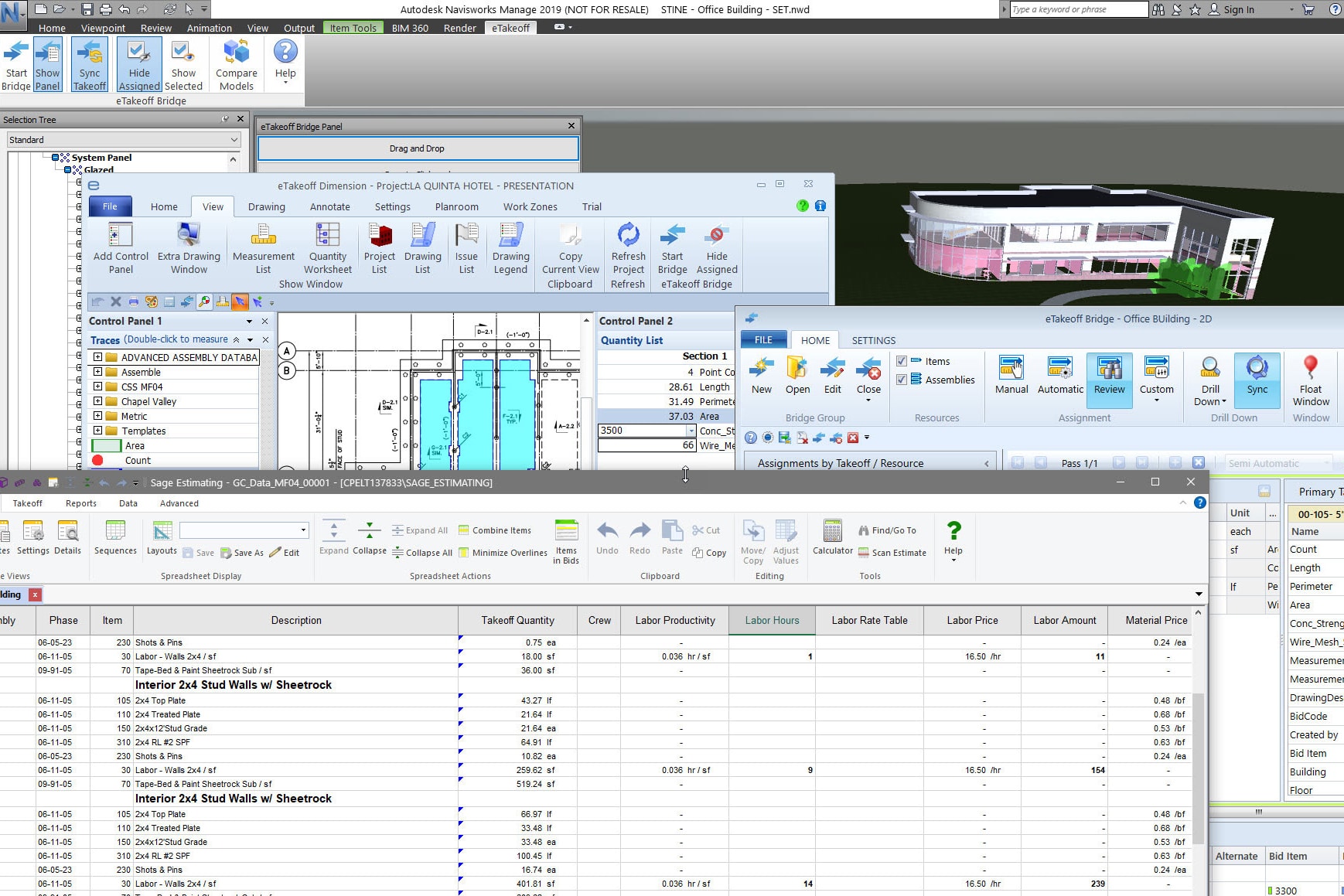 excel revit