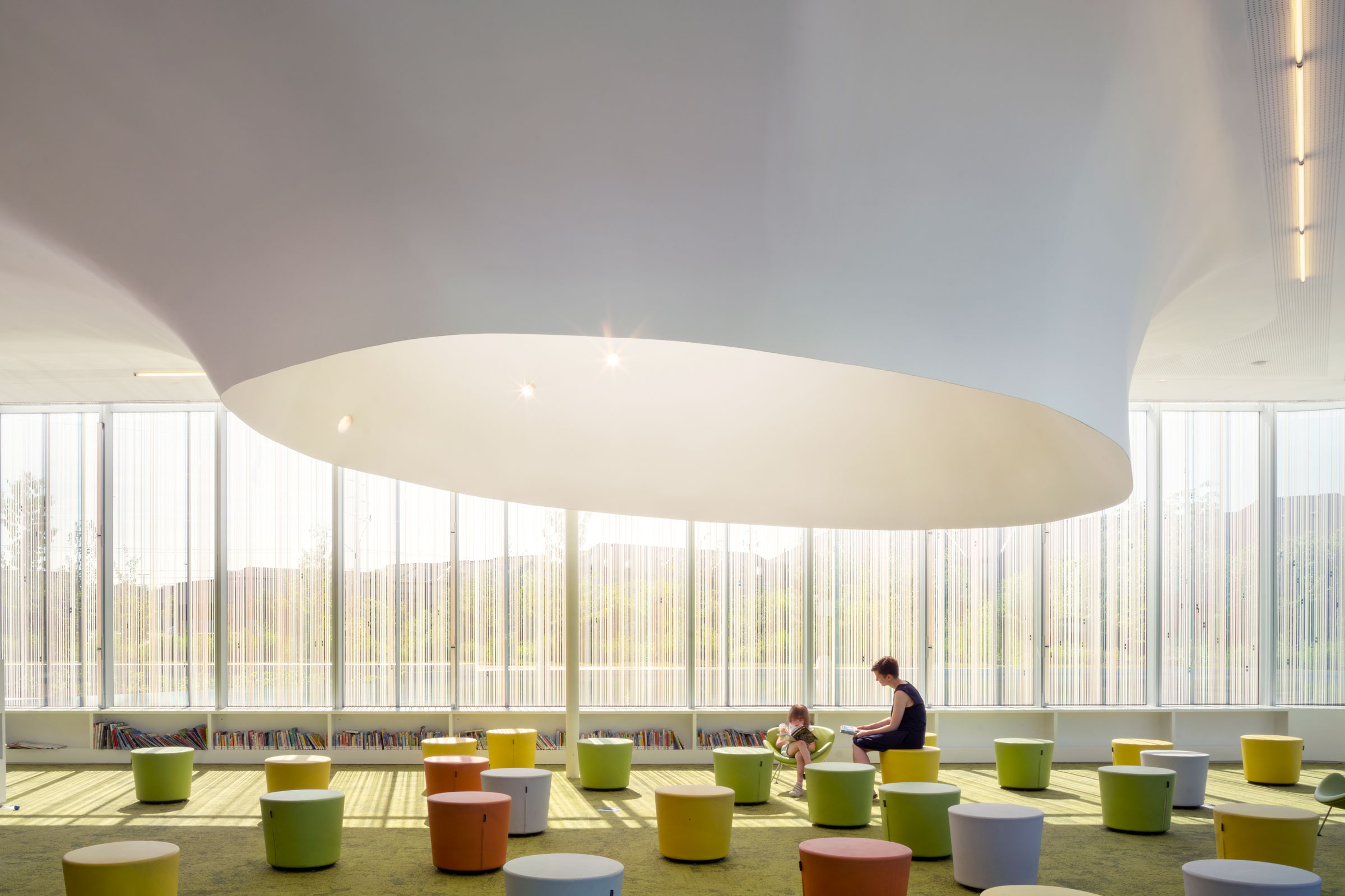 This Library Design Creates Interesting Public Space in a Toronto Suburb