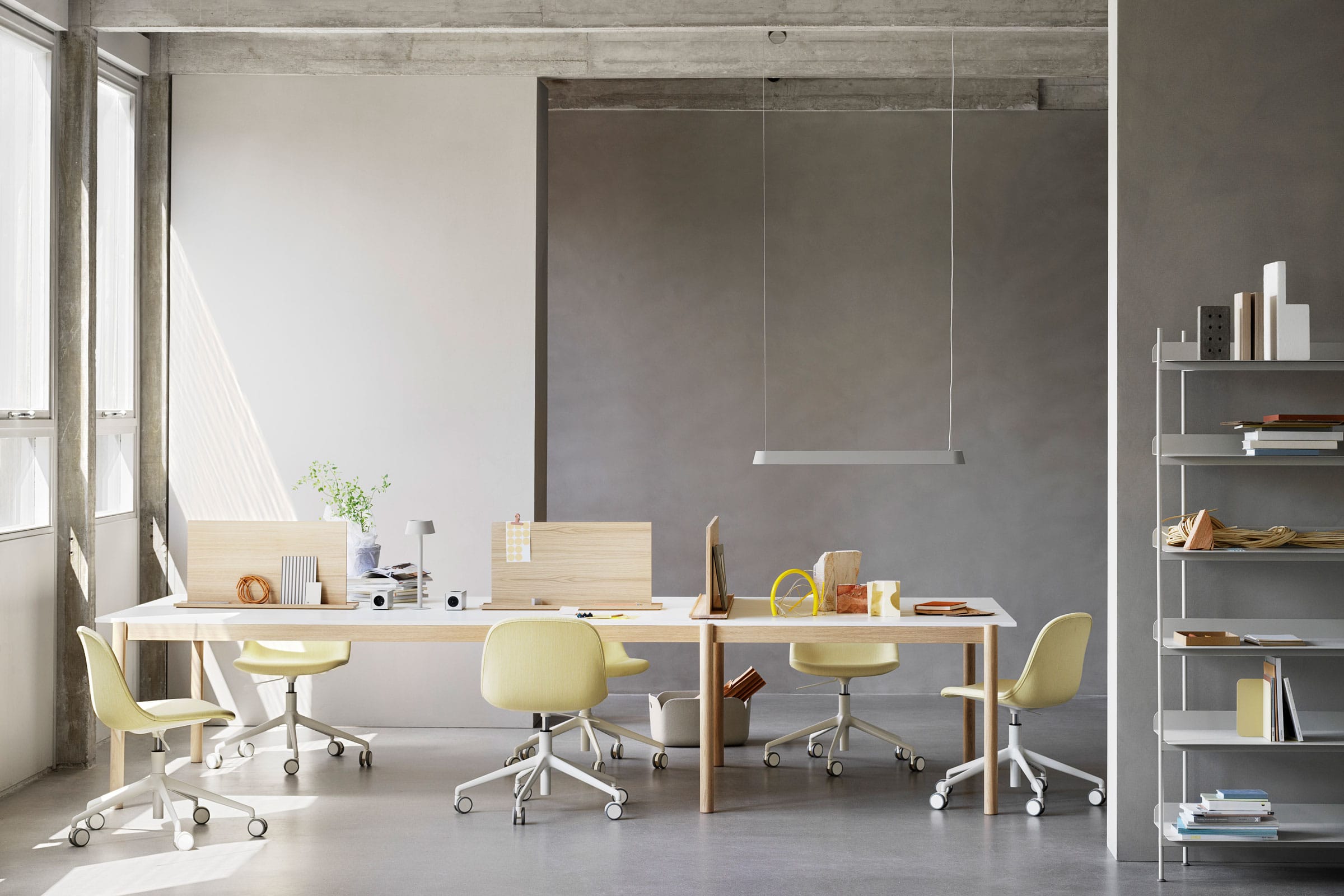 Muuto’s Workplace Design Uses Light to Manipulate Space