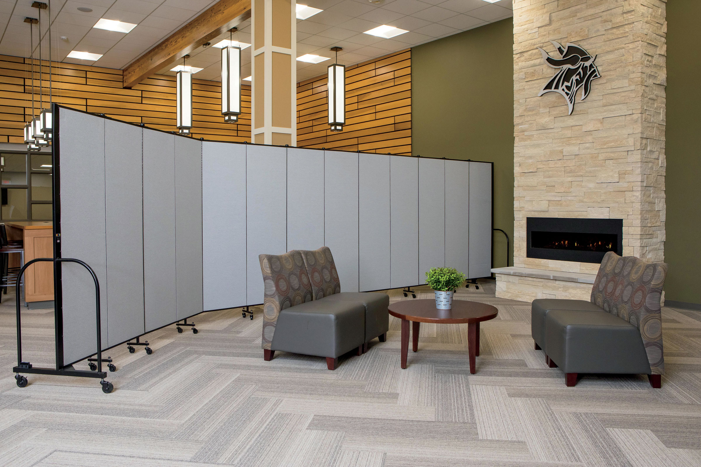 Portable Room Dividers in Multiple Styles Make Flexible Offices