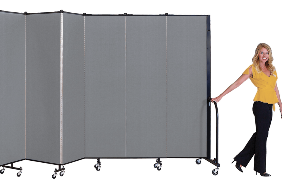 Portable Room Dividers in Multiple Styles Make Flexible Offices