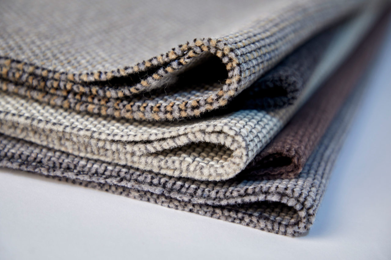 Camira's New Textured Fabric is Made of Wool and Flax gb&d
