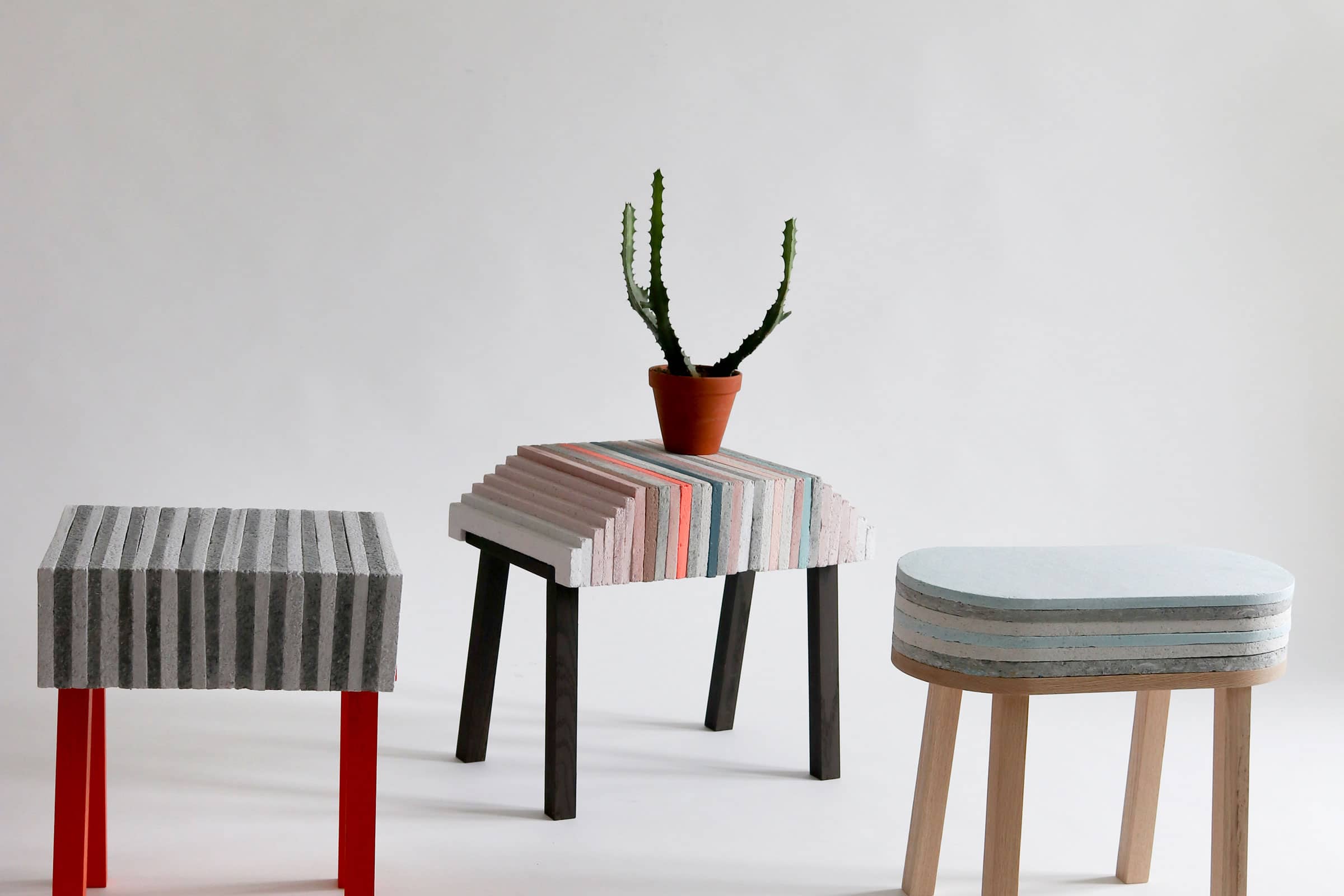 How Montreal’s Dear Human is Using Recycled Paper to Make Playful Stools