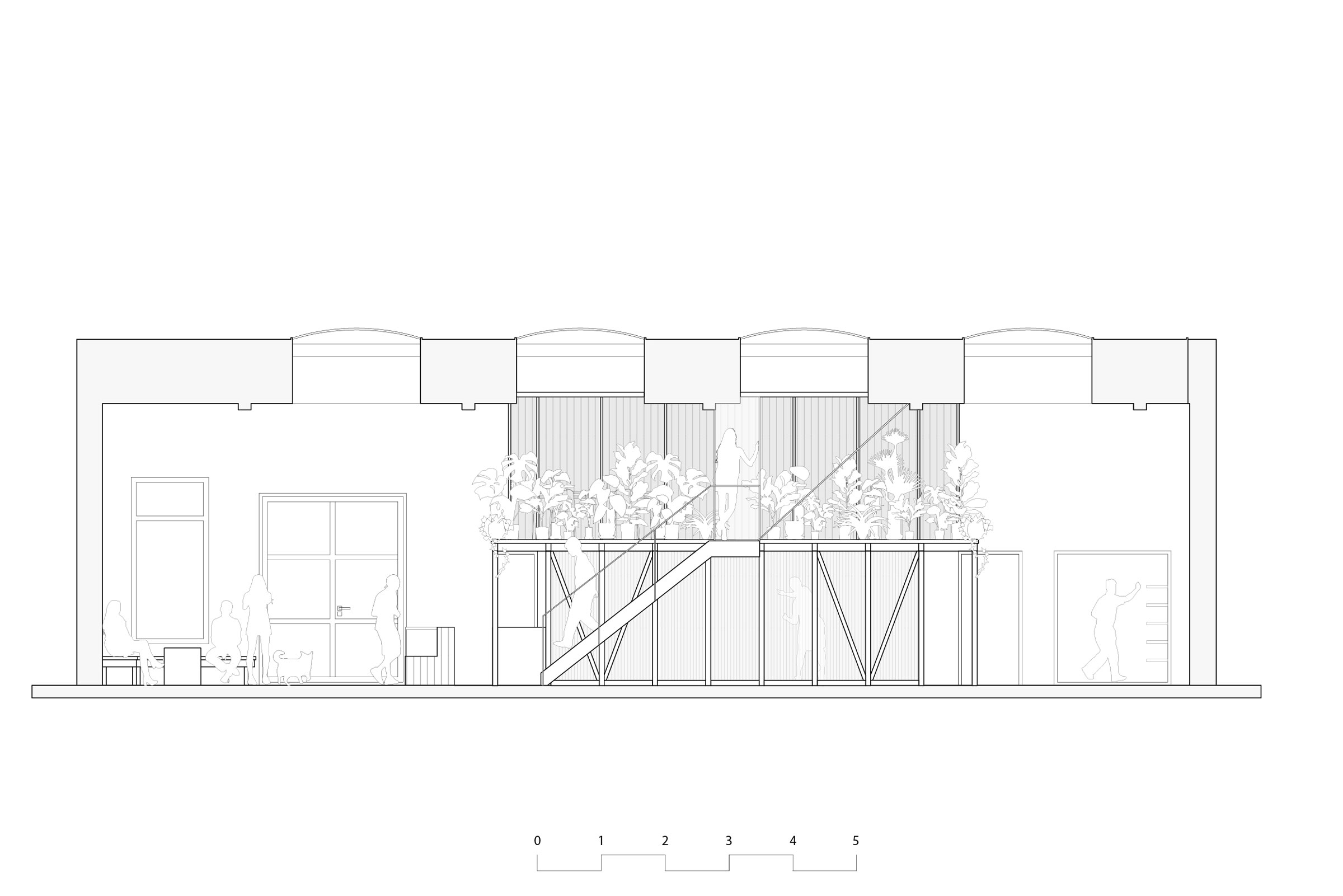 kogaa architecture prague grounds coffee shop elevation gbd magazine