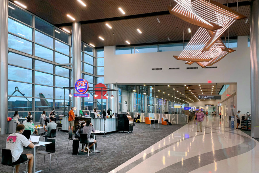 nashville international airport concourse d fentress architects gbd magazine