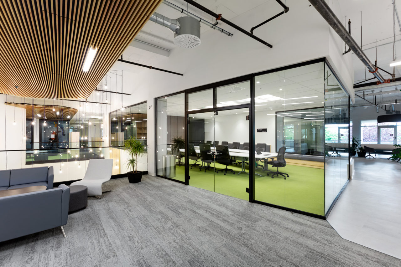 CSV Architects Maximized Space and Biophilia for Mitel in Ontario