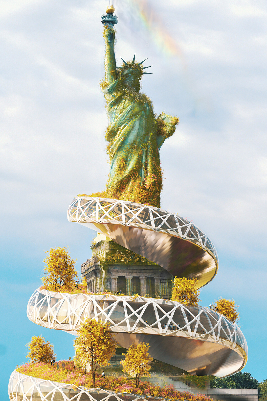statue-of-liberty-biophilic-design-examples