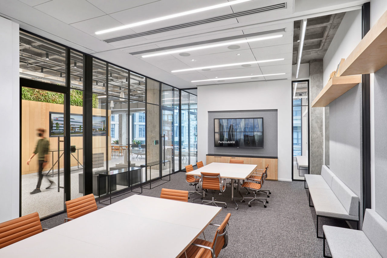 Hybrid Office Design is Being Tested in Real Time by Perkins&Will - gb&d