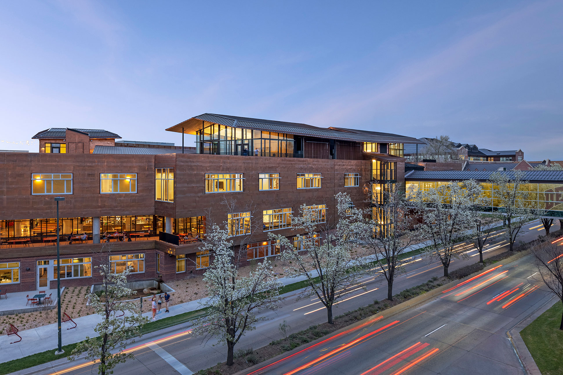 Canyons Inspired the New Community Commons at the University of Denver