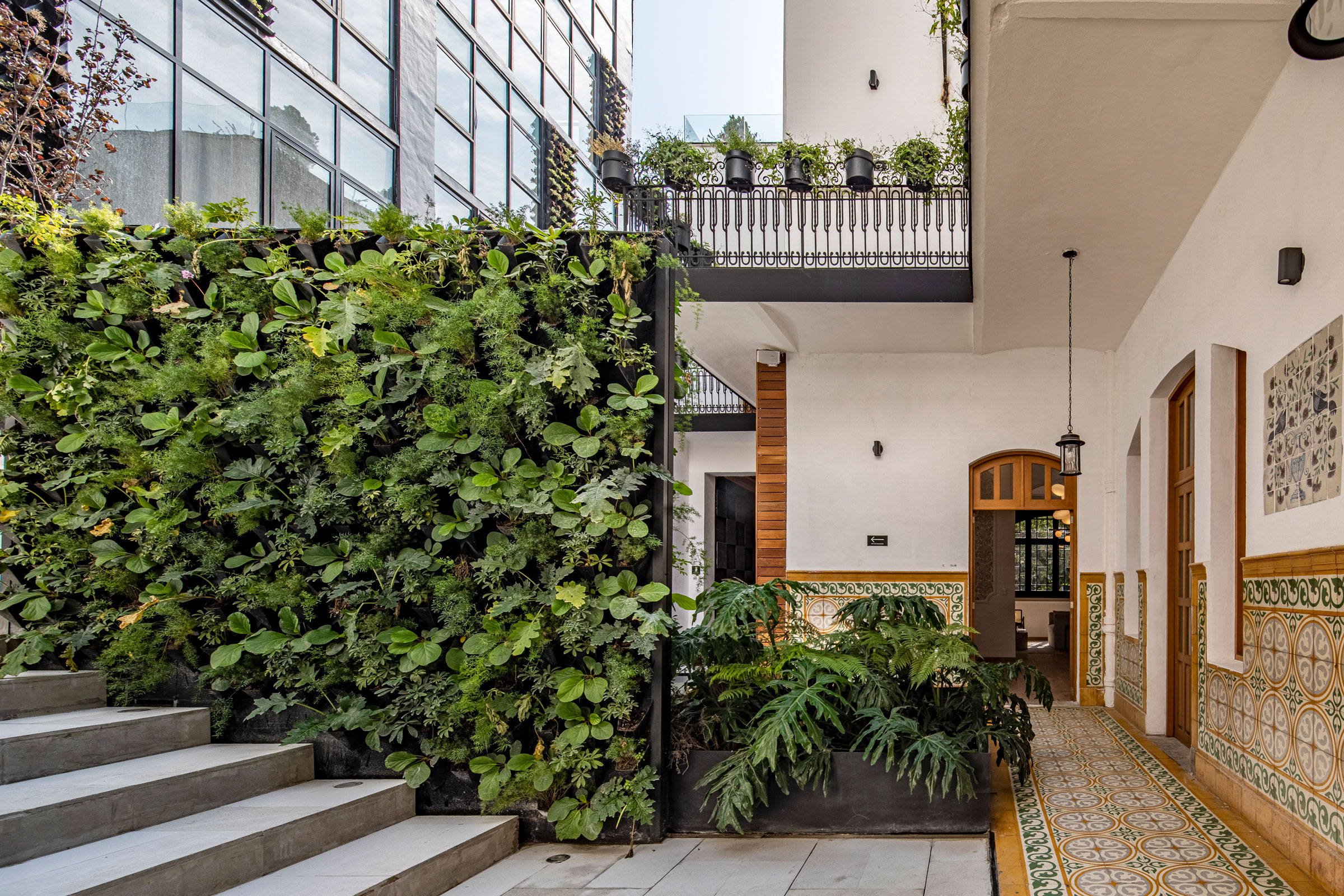 BRAG Arquitectos Designed a Green Apartment Complex Around This Historic Mexico City Home