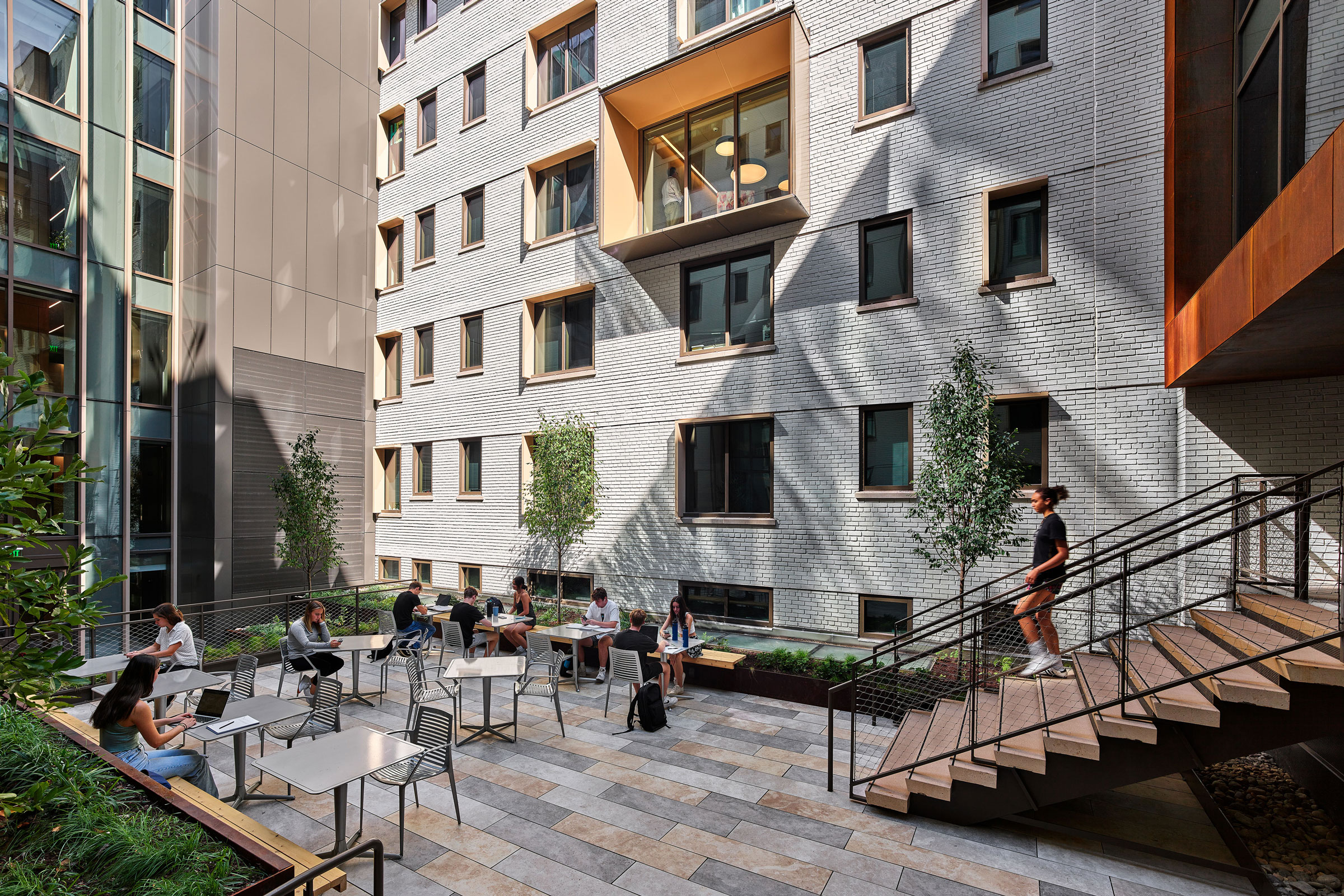VMDO Architects Bring Nature and Color to George Washington University
