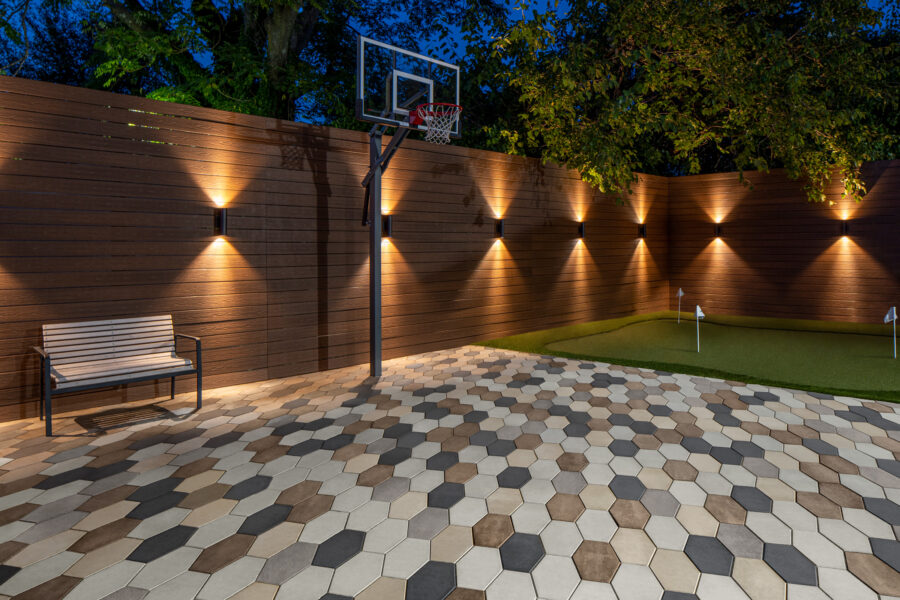 designing outdoor spaces with pavers queens