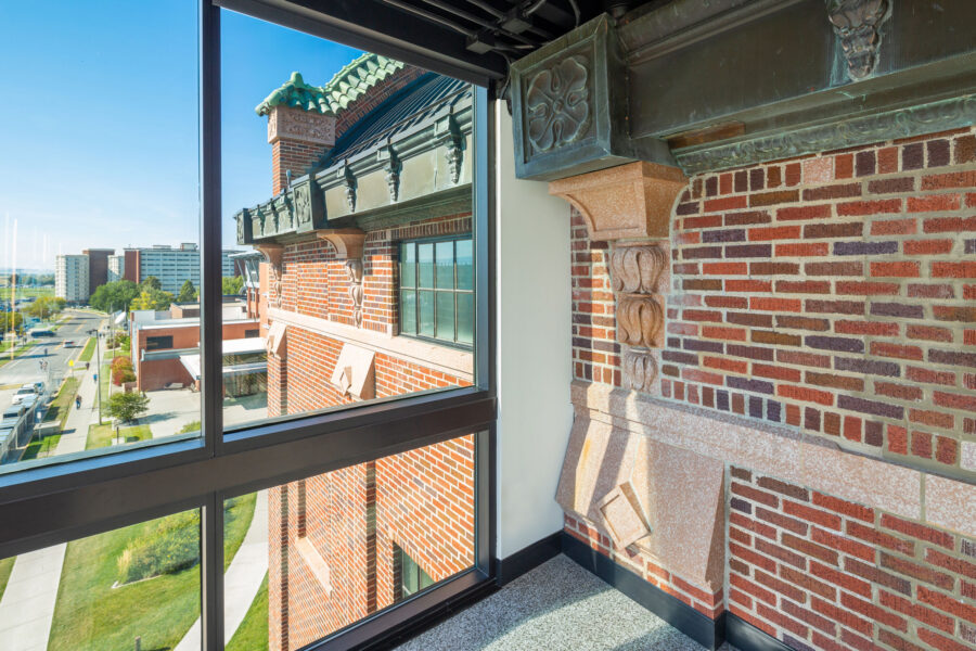 Montana State University romney hall old and new