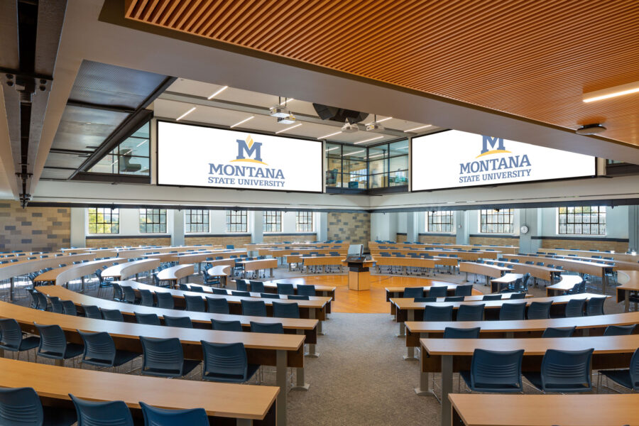 Montana State University romney hall classroom