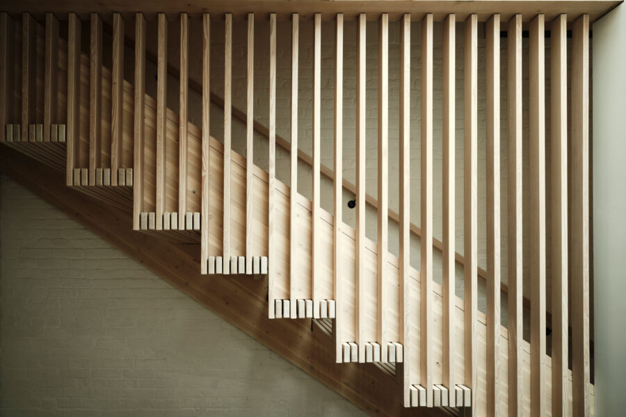 mass timber nyc staircase 215