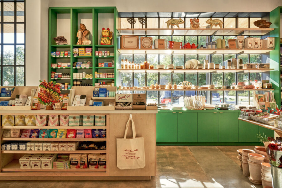 tiny grocer austin interior