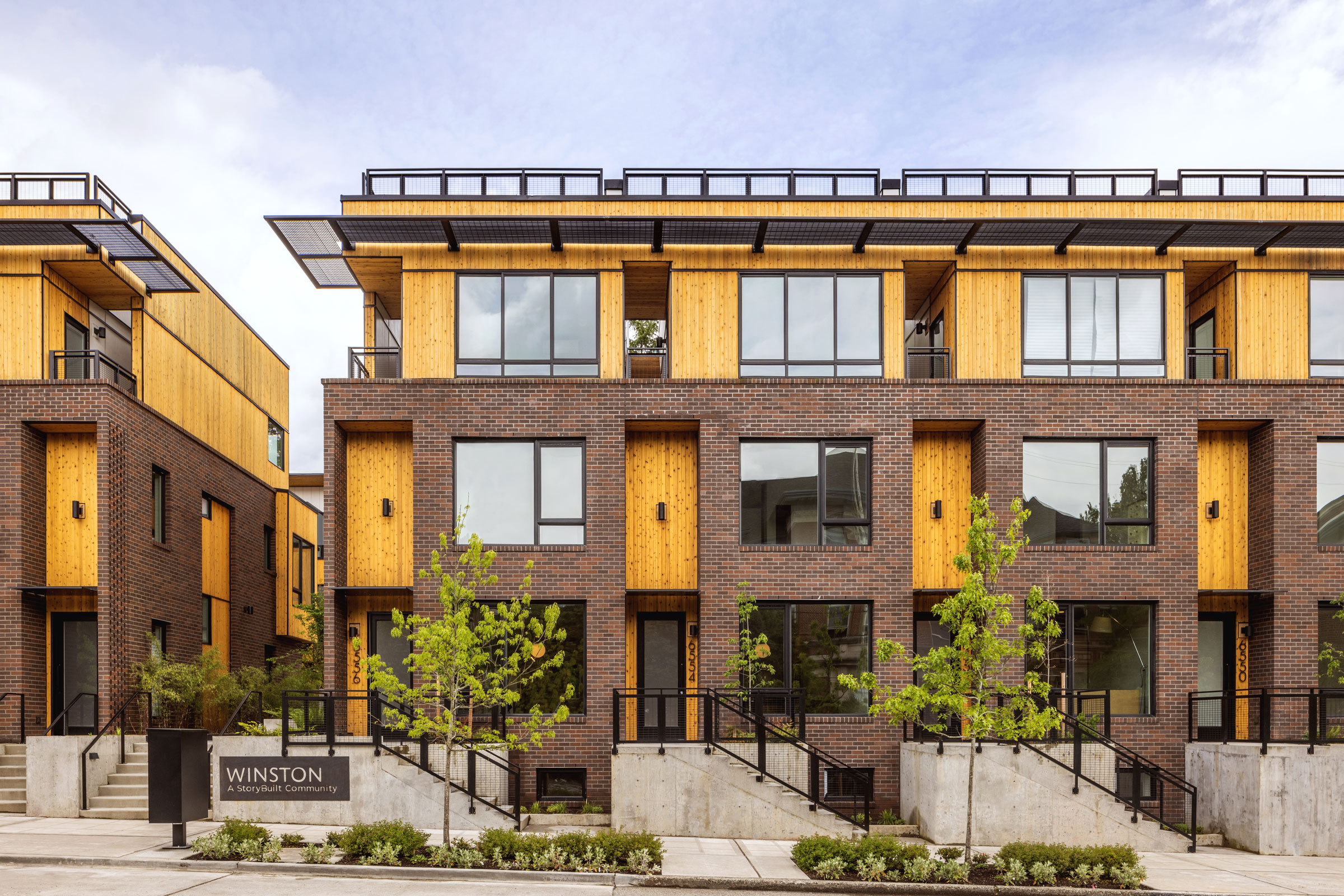 How Climate-Friendly Townhomes in Seattle Were Designed in a Single-Family Neighborhood