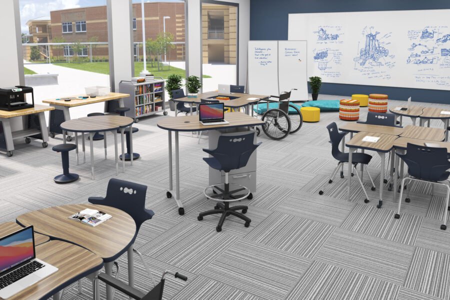 mooreco-ADA-Educational-Environment-01-w-desk-and-chair-casters
