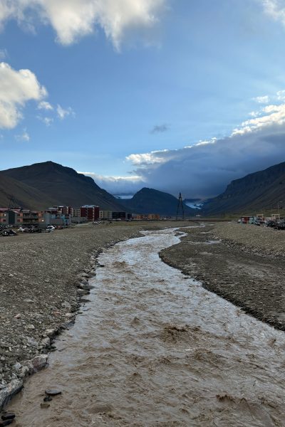 climate change svalbard river