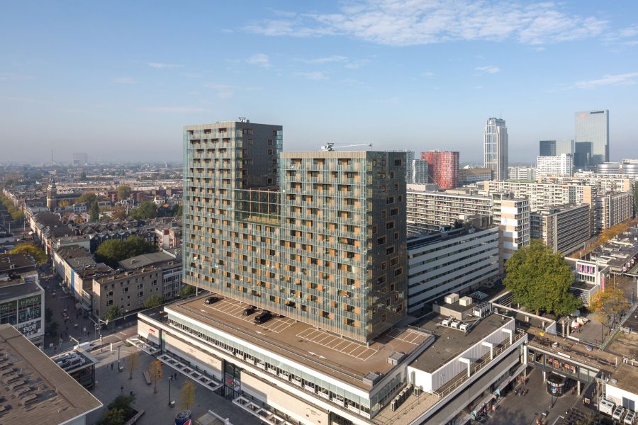 tallest-mass-timber-De-Karel-Doorman-Rotterdam-_Ibelings-van-Tilburg-architecten-photo-Ossip-van-Duivenbode-1