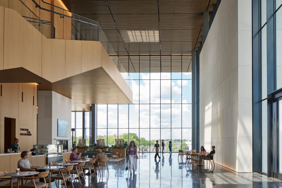 MulvaCulturalCenter interior by SOM photo by DaveBurk