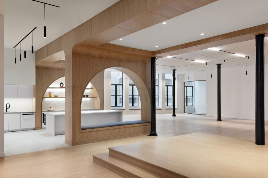 848 broadway wooden arch