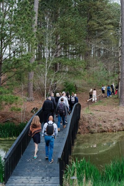 Biophilic-Leadership-Summit nature walk