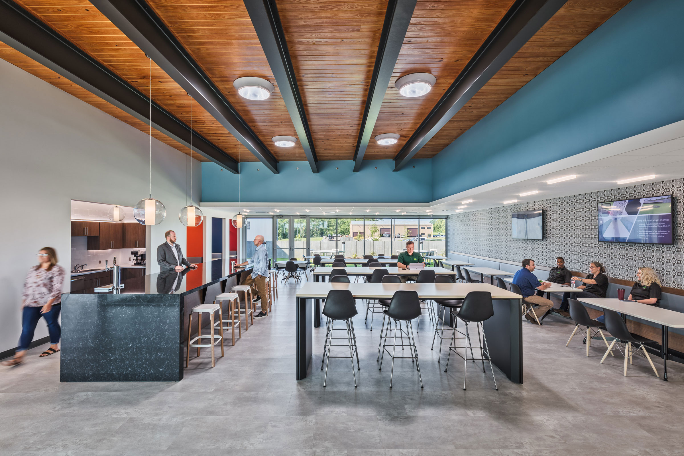 Health-Driven-Lighting-Innovation-Ecofibre-Common-Space-with-Solatube-Daylighting-Systems