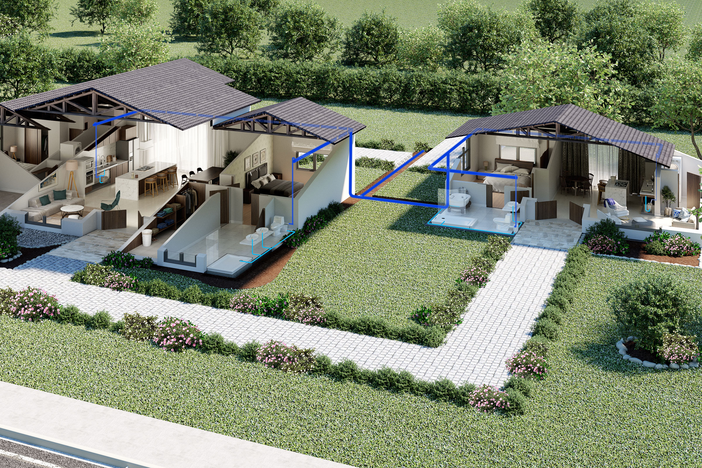 When to Choose Above-Ground Plumbing