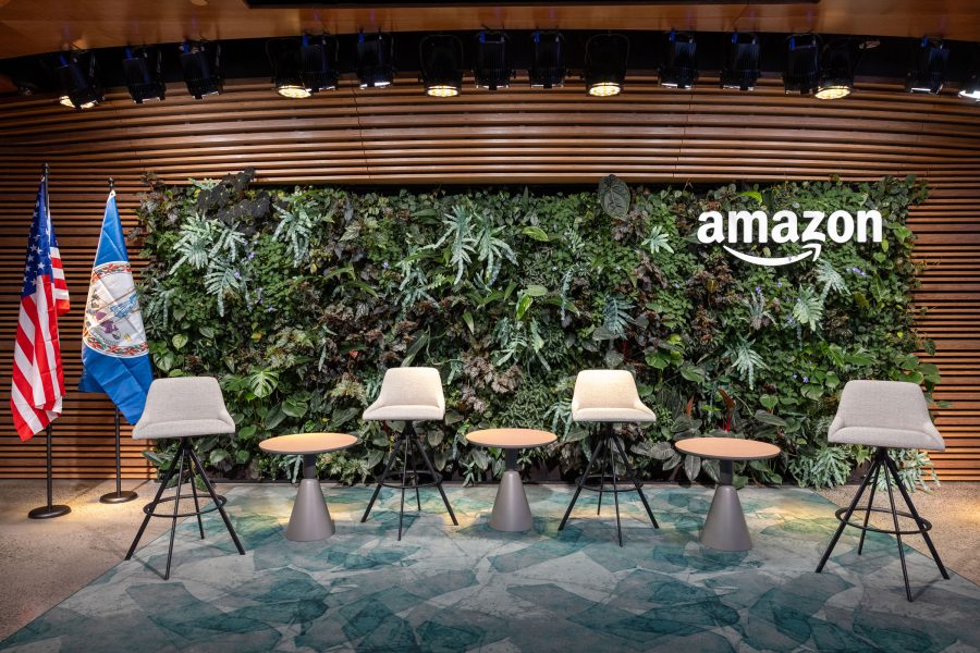 living wall amazon hq2