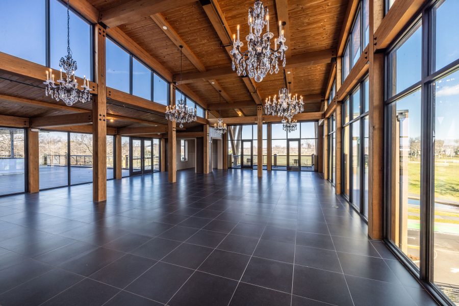 cutting emissions mass timber swarthmore chandeliers