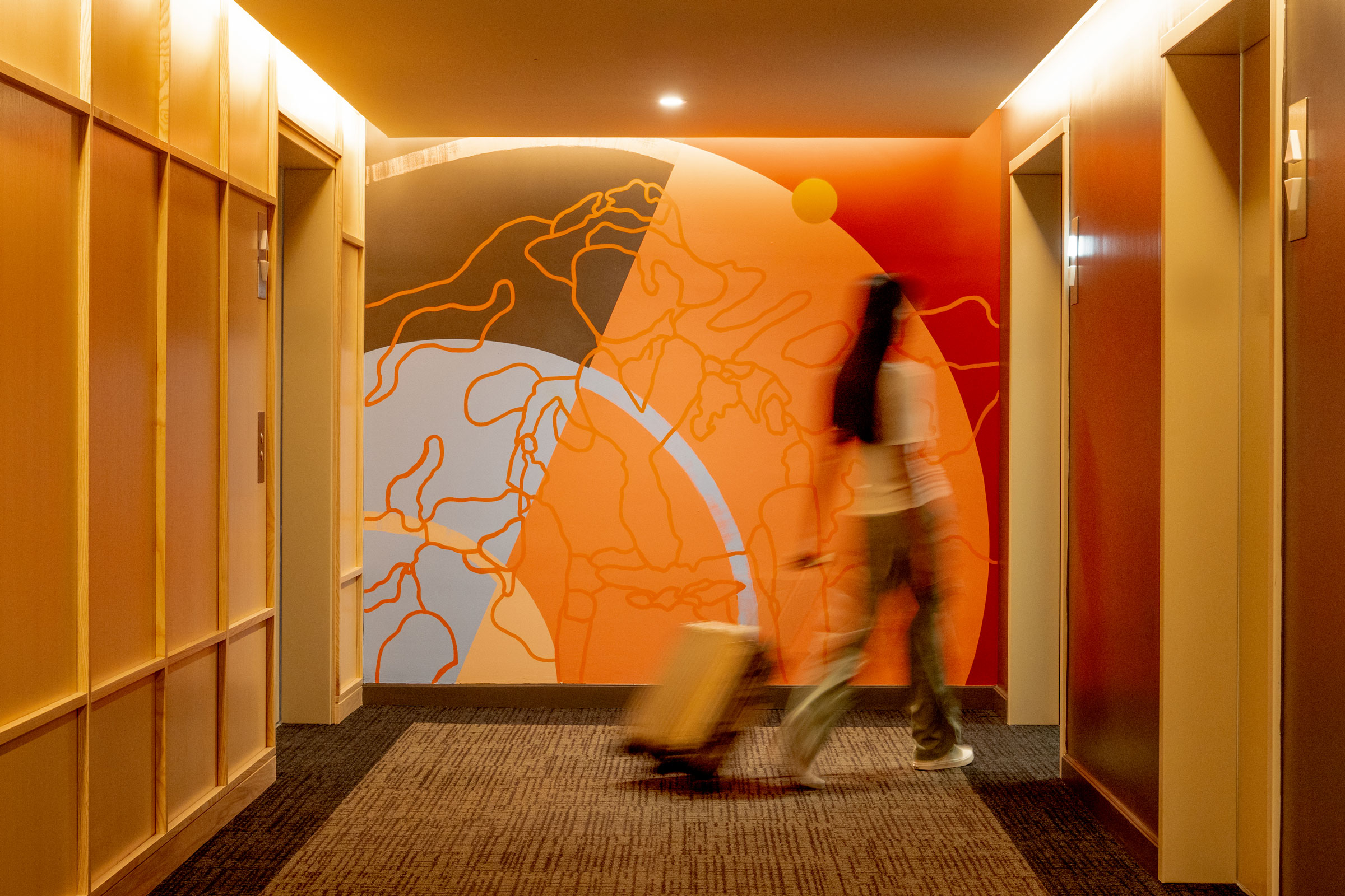 scout-living-atlanta hallway Scout-Living-at-Ponce-City-Marke