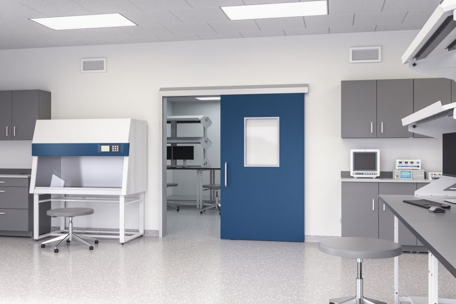 sliding-doors-health-care-SpecSlide-Clean-Room-Lab