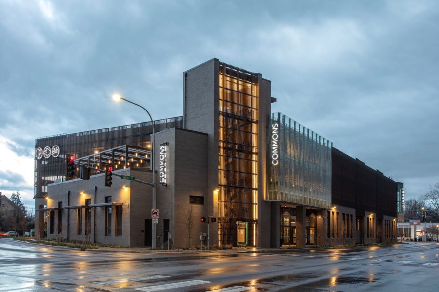 HKP Mount Vernon Library dusk