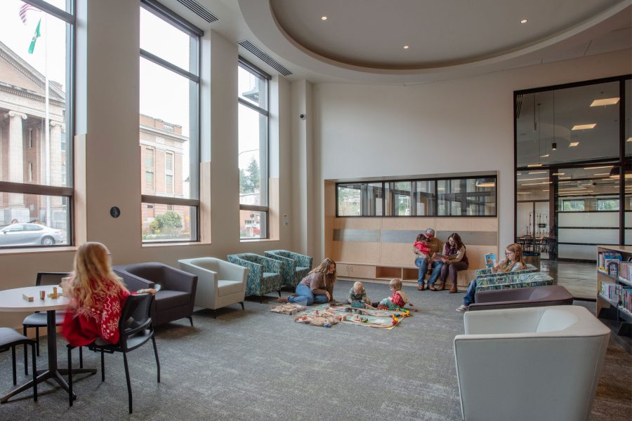 HKP Mount Vernon Library reading area