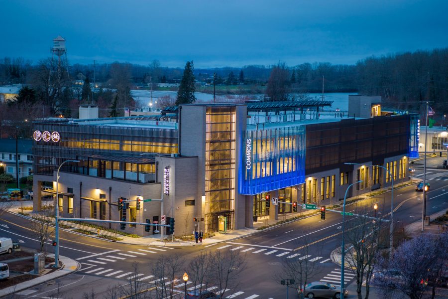 Phius-design-competition-2025-Mount-Vernon-Library-Commons_NE-Corner