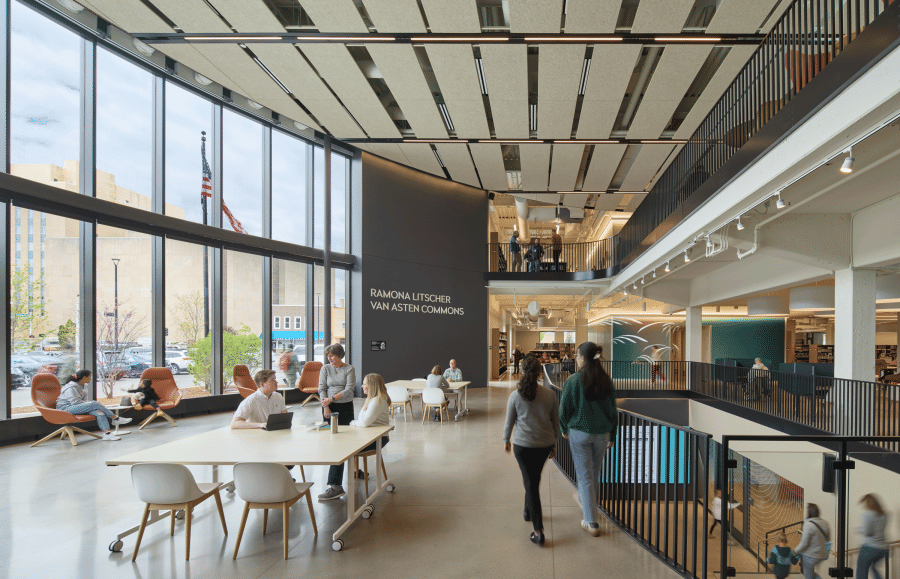 Appleton Public Library Design daylighting