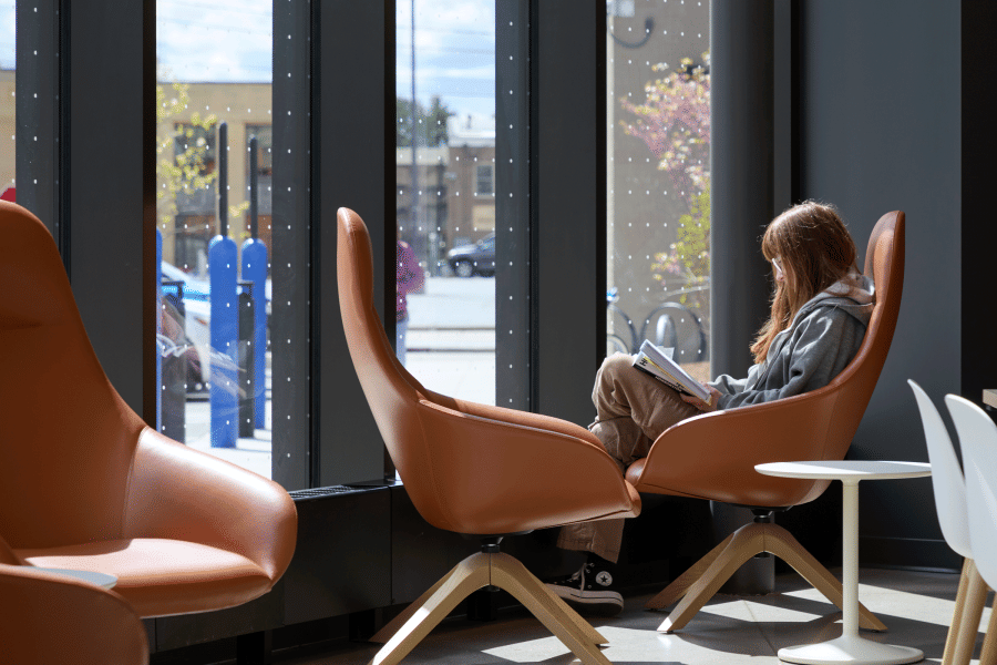 Appleton Public Library Design seating