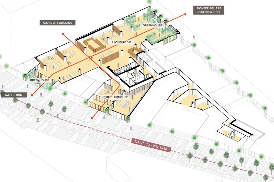 Olson Kundig 505 First Avenue plan
