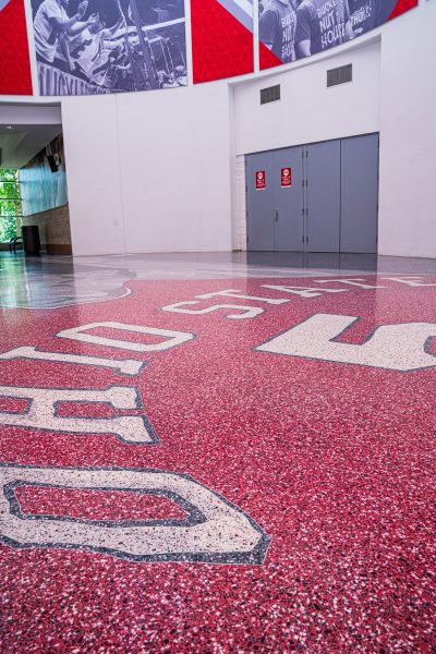 terrazzo OSU Schottenstein Center