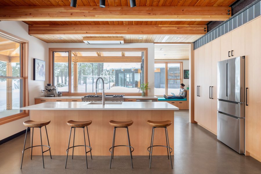 Johnston Architects Pointing Dog kitchen