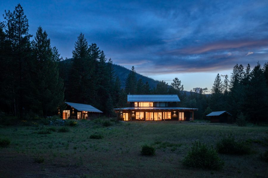 Johnston Architects Pointing Dog landscape